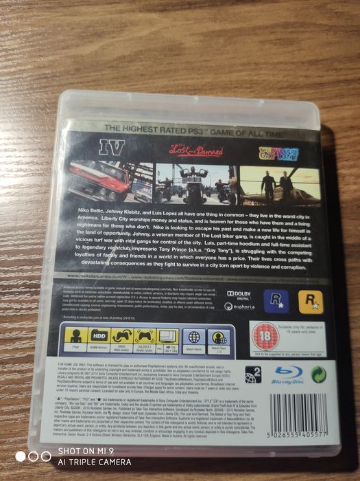 ГТА 4 на плейстейшен 3
