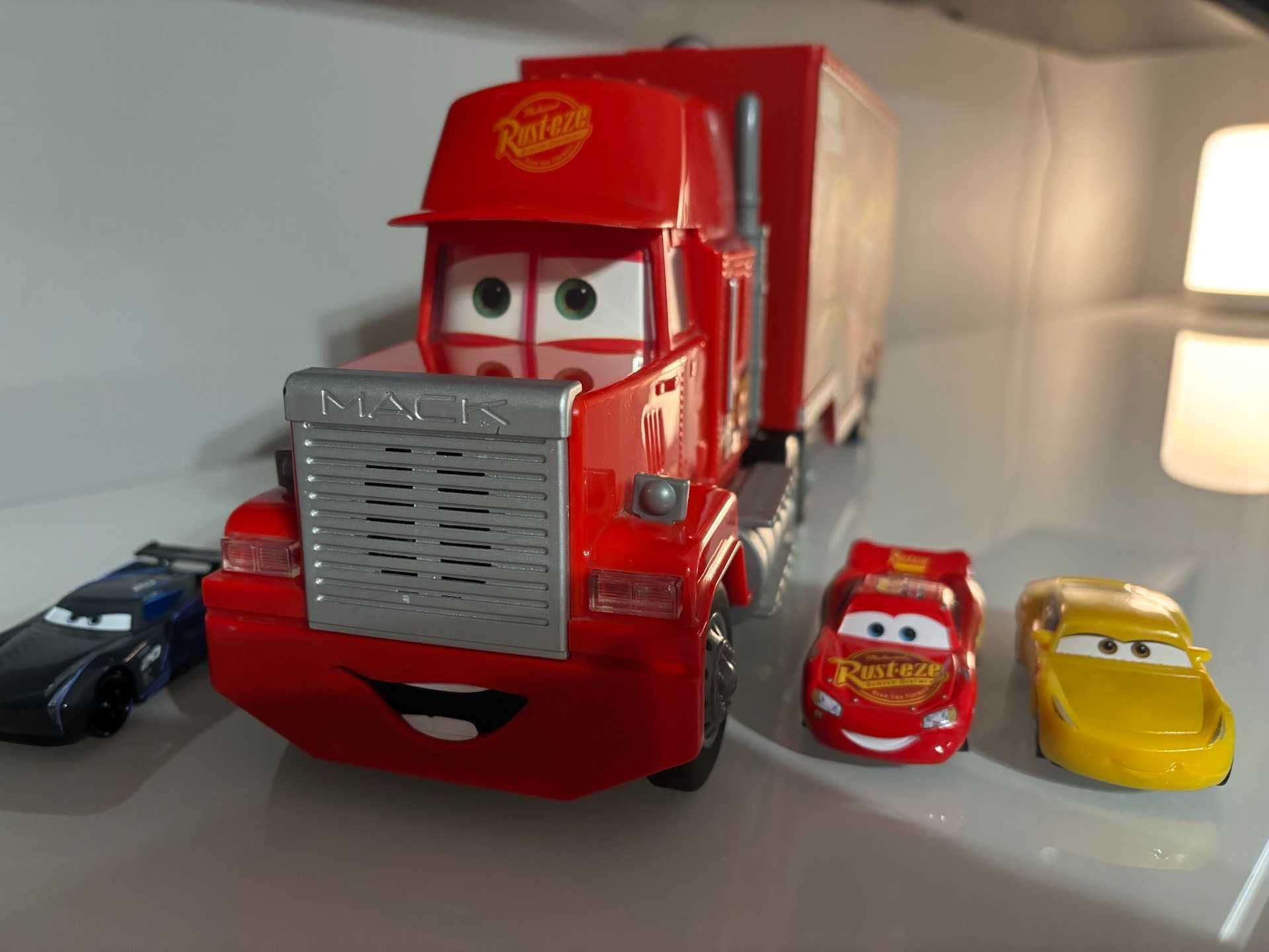 Tir Maniek transporter auto zdalnie sterowane + zygzak Mcqueen