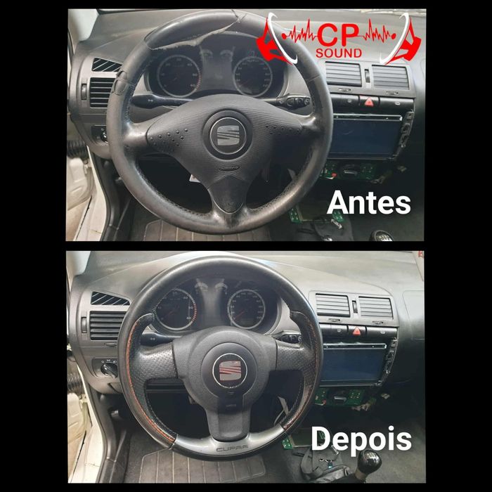 Montagem de som sensores camera reboque manometros luzes etc (CP SOUND