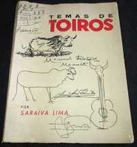 Livro Temas de Toiros Saraiva Lima