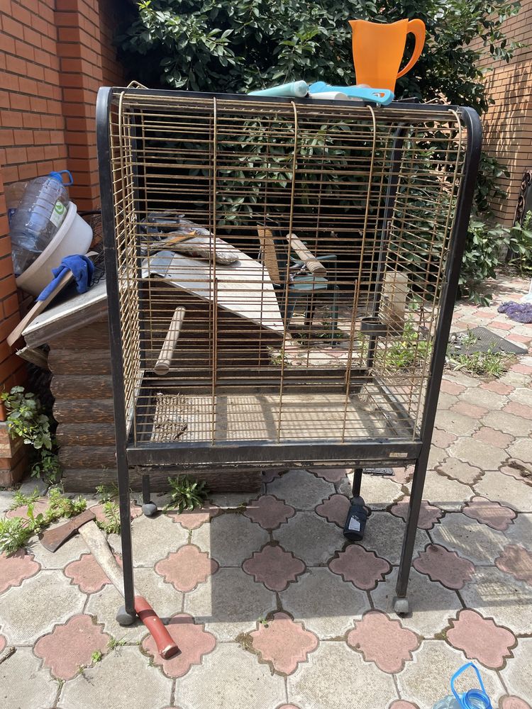 Клетка попугая, бушная. Но в отличном состоянии!