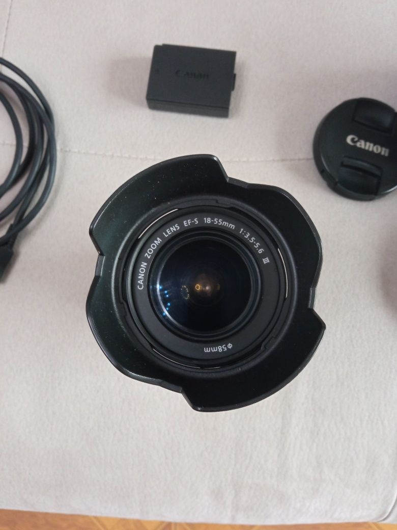 Canon 4000D kit completo