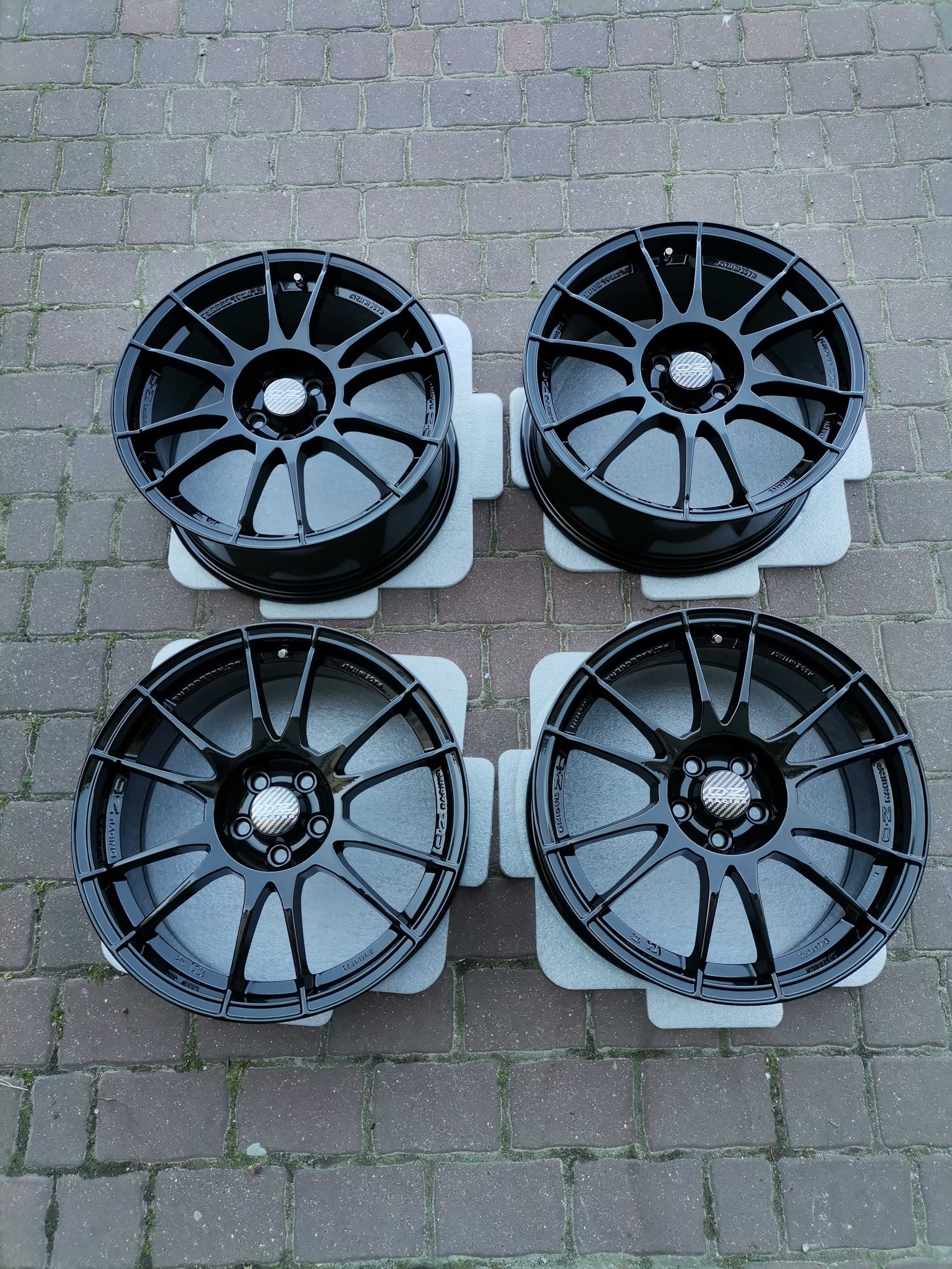 17'' Oz Ultraleggera 5x100 Czarny fortepian Śliczne.