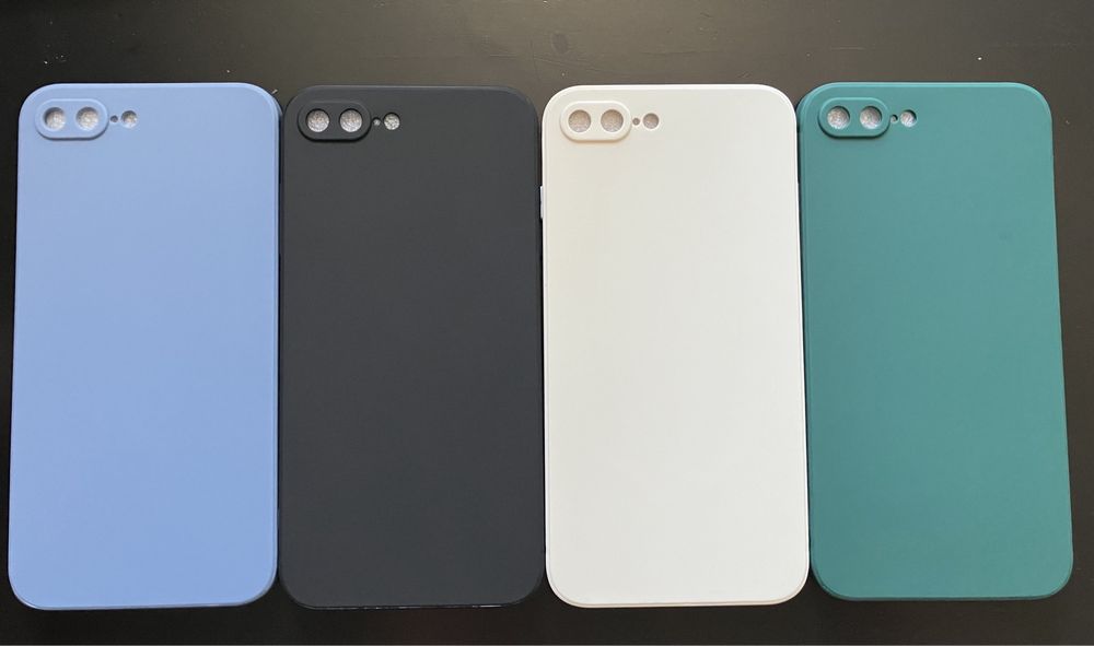 2 Nowe Case obudowy na iPhone 7P zielony/khaki