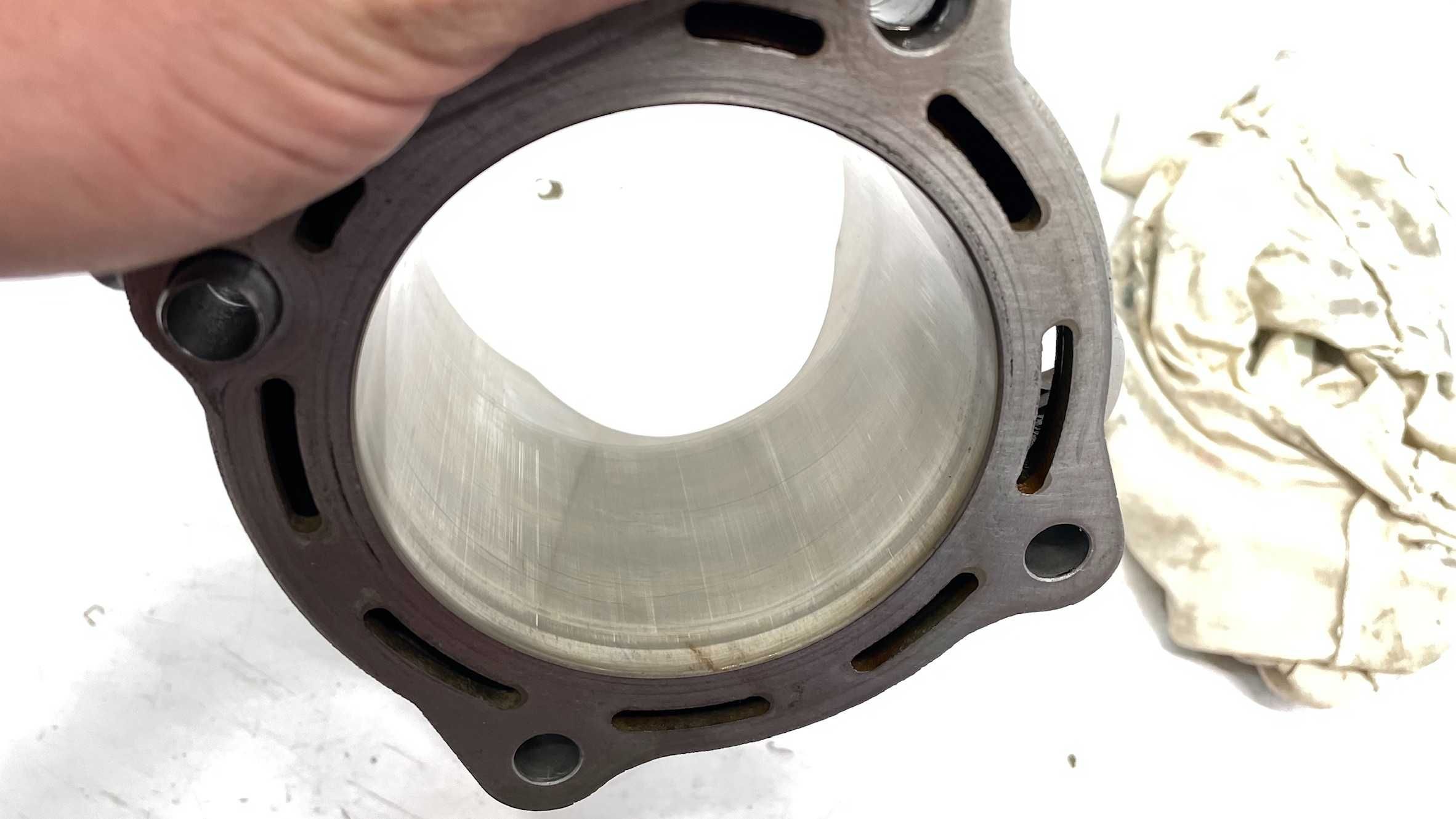 Suzuki Rmz 450 05do08 Cylinder z tłokiem sel.B Częśc