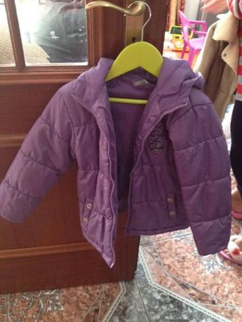 Quispe/casaco roxo menina 4 anos