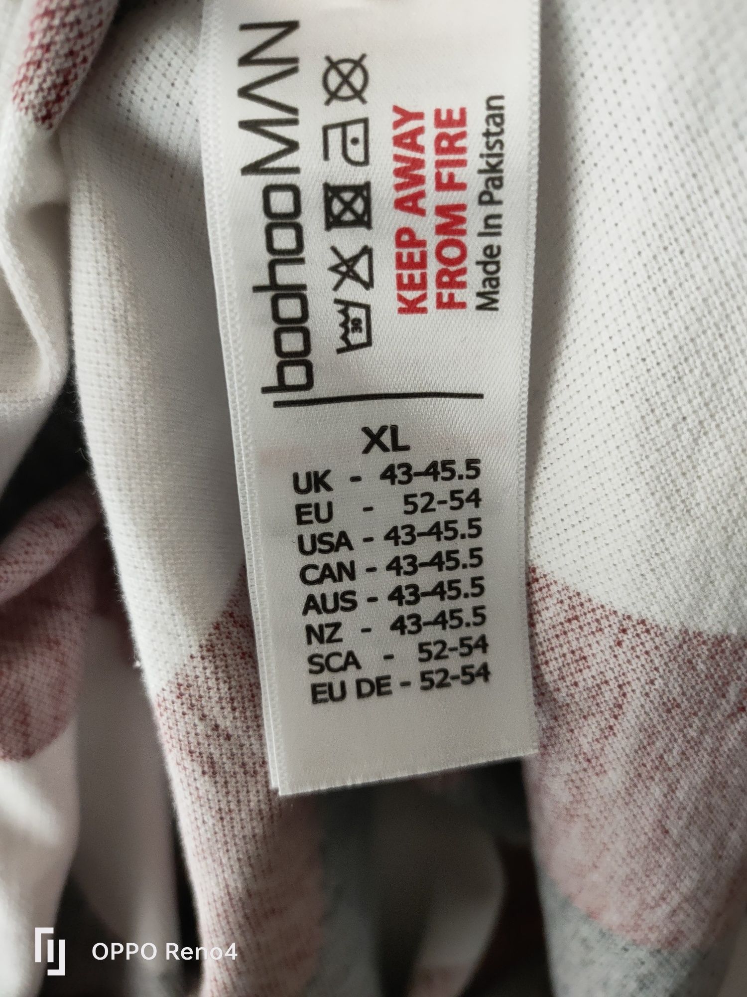 Nowa męska bluza polo Boohoo Man  XL