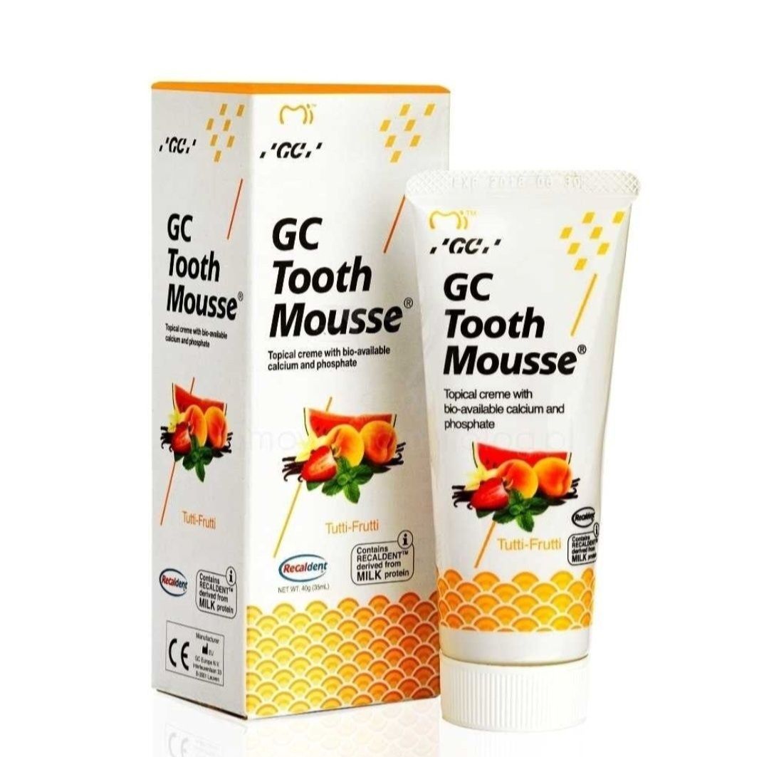 PASTA Tooth mousse 35 ml _płynne szkliwo _ tutti- frutti lub vanilla