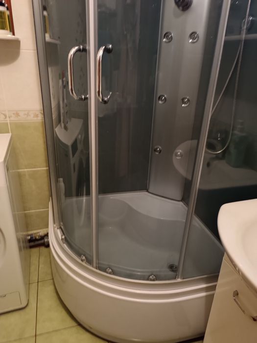 Душовий гідробокс щ високим піддоном