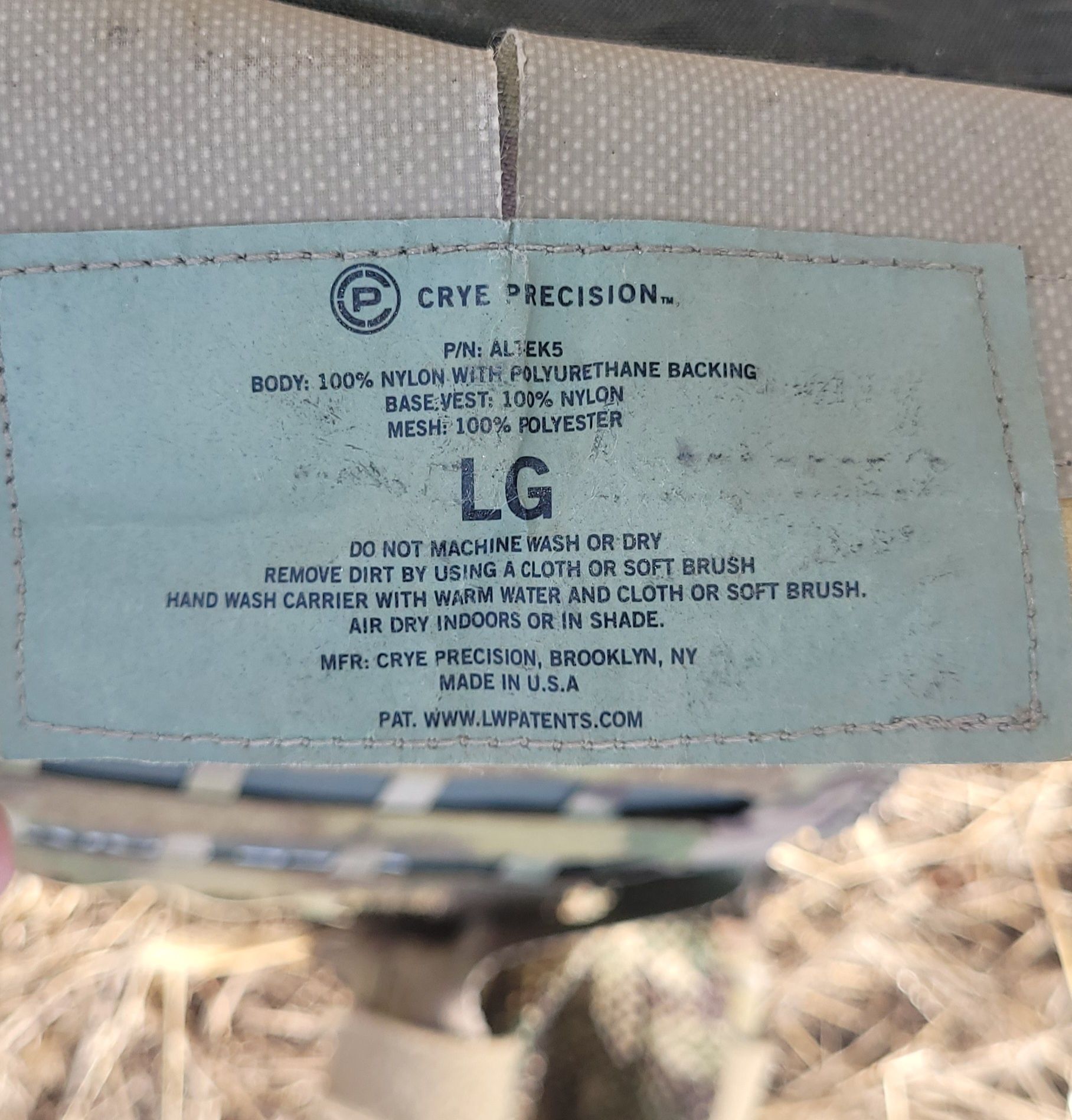 Crye Precision SPC Airlite (L) + ESAPI (L)