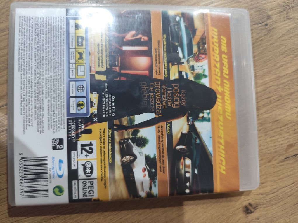NFS Undercover ps3 PlayStation 3 PL need for speed Underground