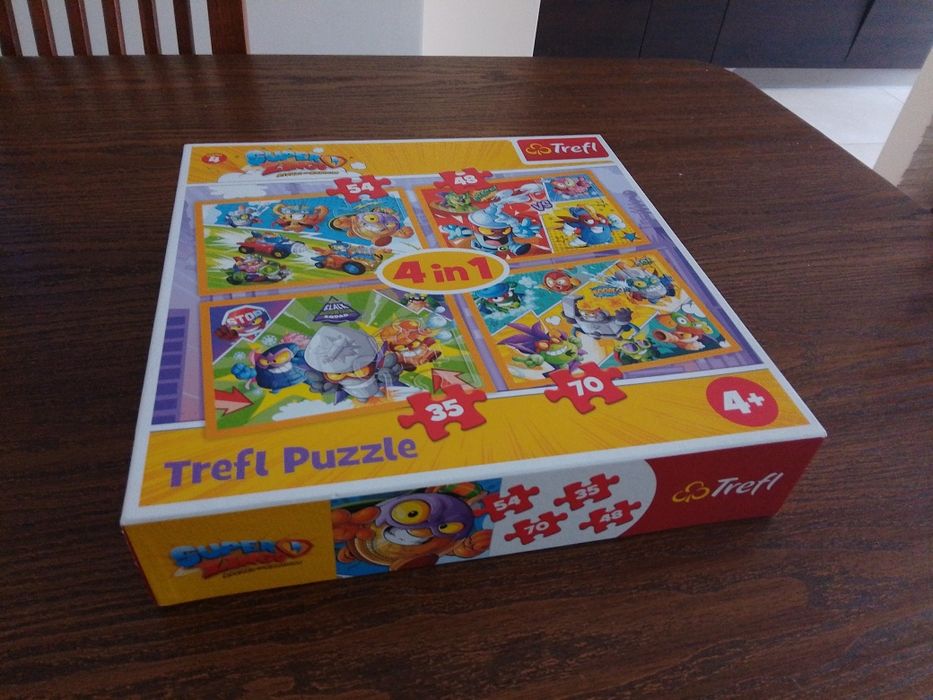 Puzzle Trefl Super Zings 4w1 4+