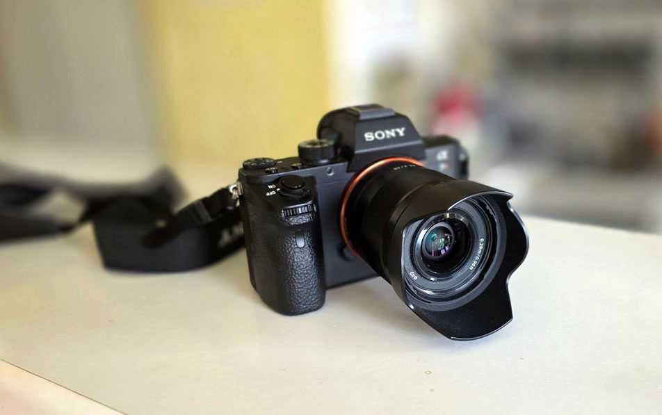 Aparat sony 7R II