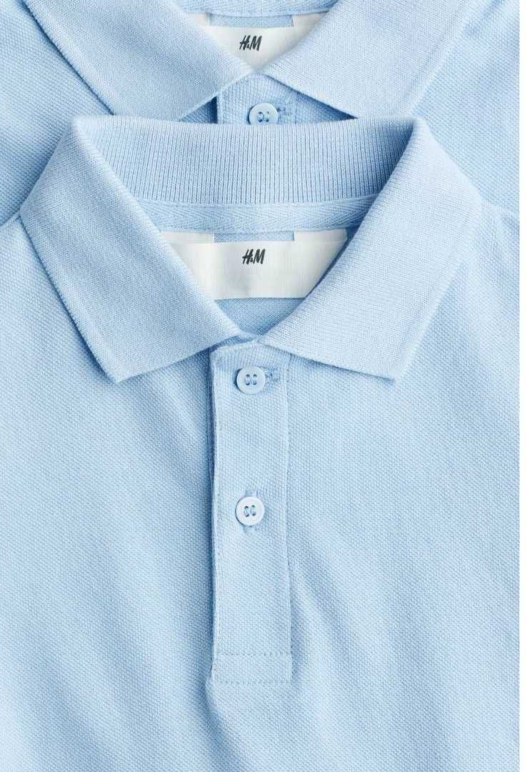 Футболки поло- юніори  від h&m ріст від 116 до 14+ см