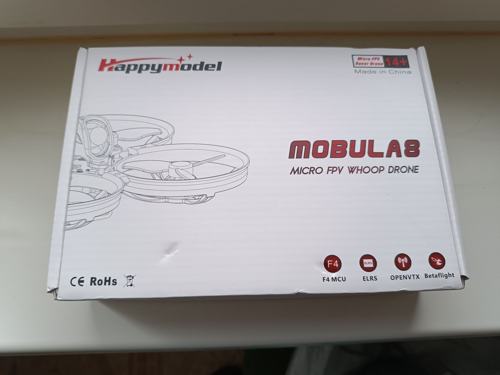 HappyModel Mobula8 1-2S 85mm ELRS