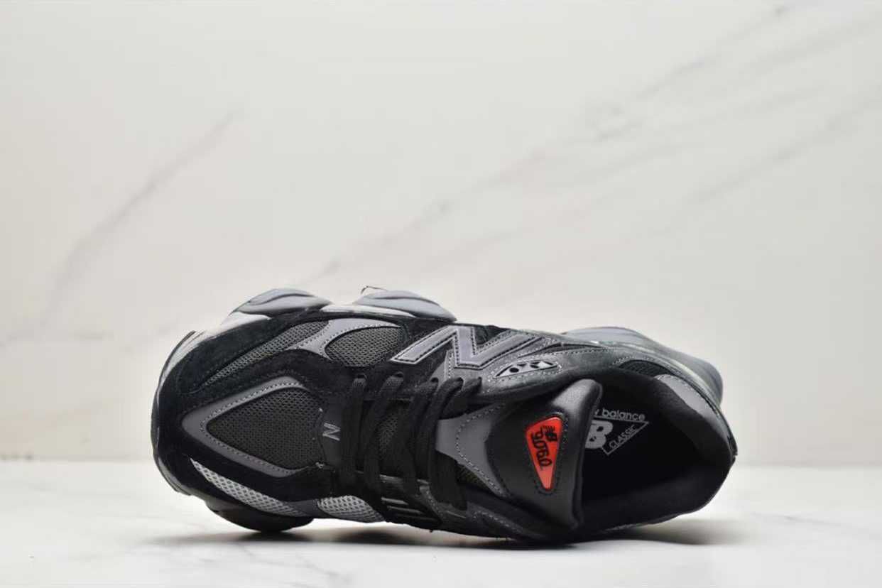 New Balance 9060 Black Castlerock Grey R.45