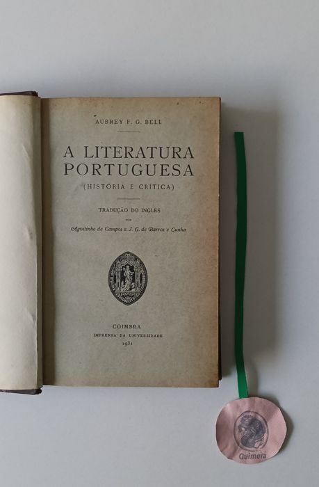 A literatura portuguesa (História e crítica)