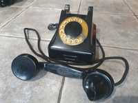 Stary bakielitowy telefon RWT CB-491/B-A