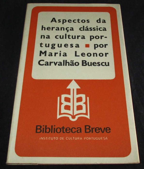 Livro Aspectos da herança clássica na cultura portuguesa