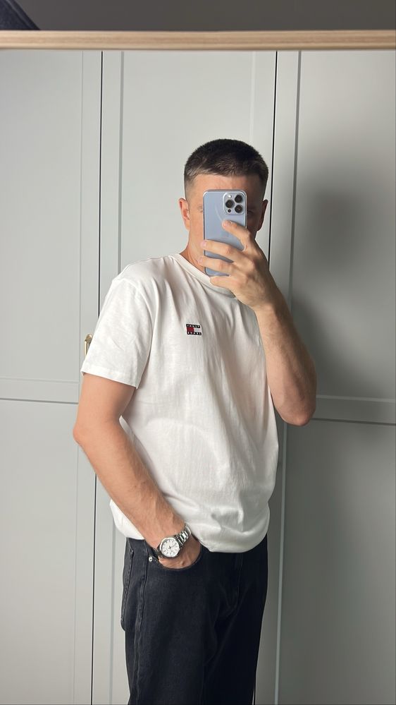 Оригінал 100% !! Чоловіча футболка Tommy Jeans