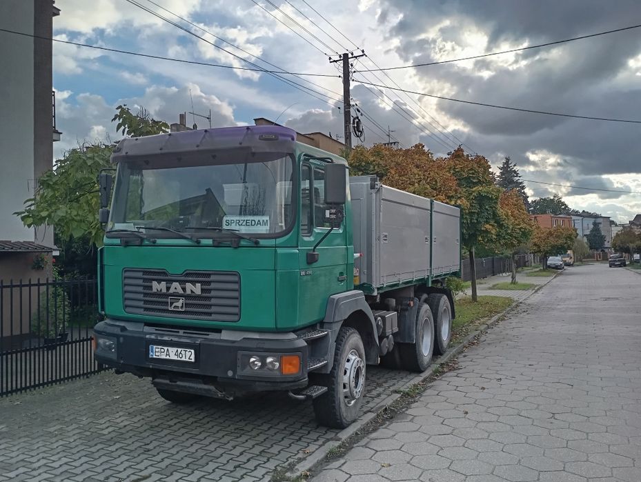 Samochód ciężarowy Man Wywrotka Stan bardzo doby