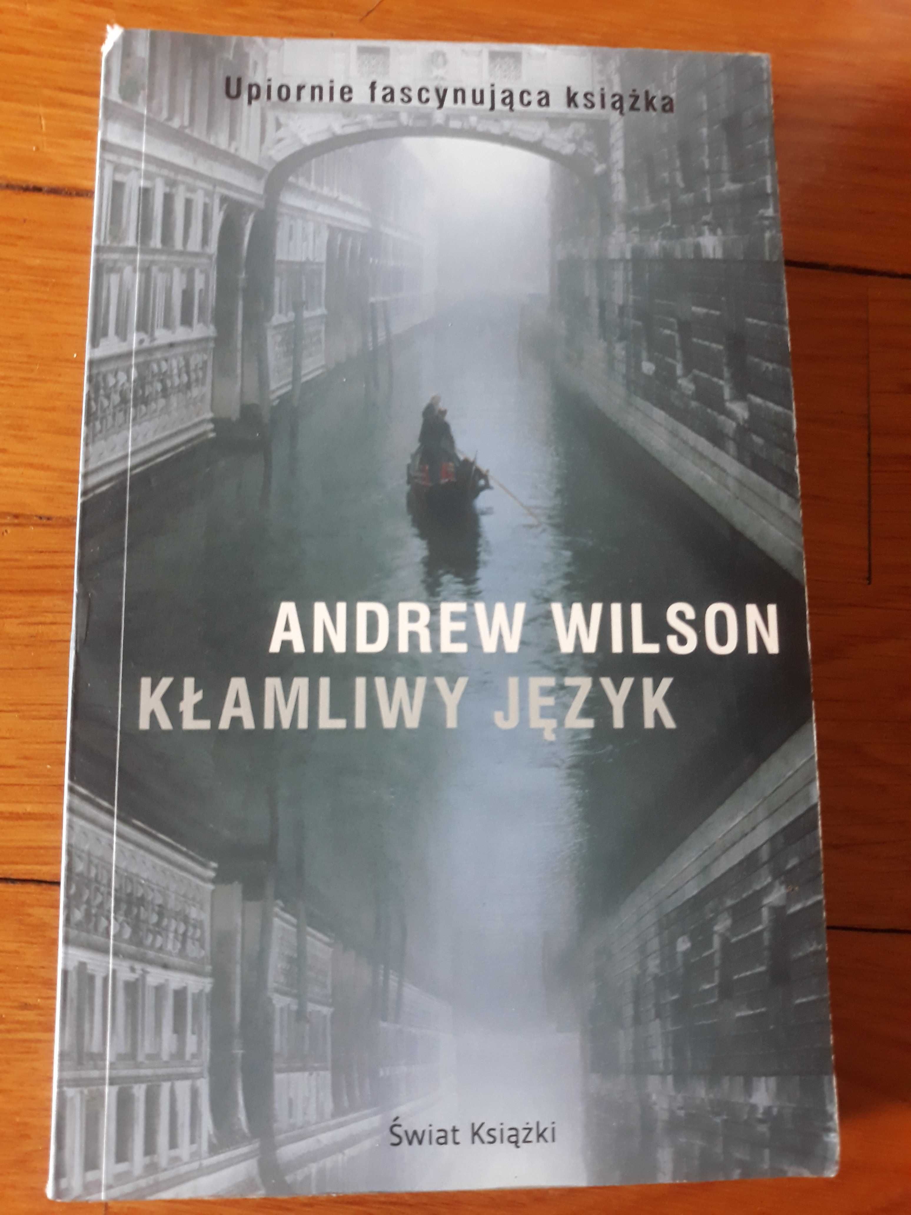 Kłamliwy język Andrew Wilson kryminał Wenecja