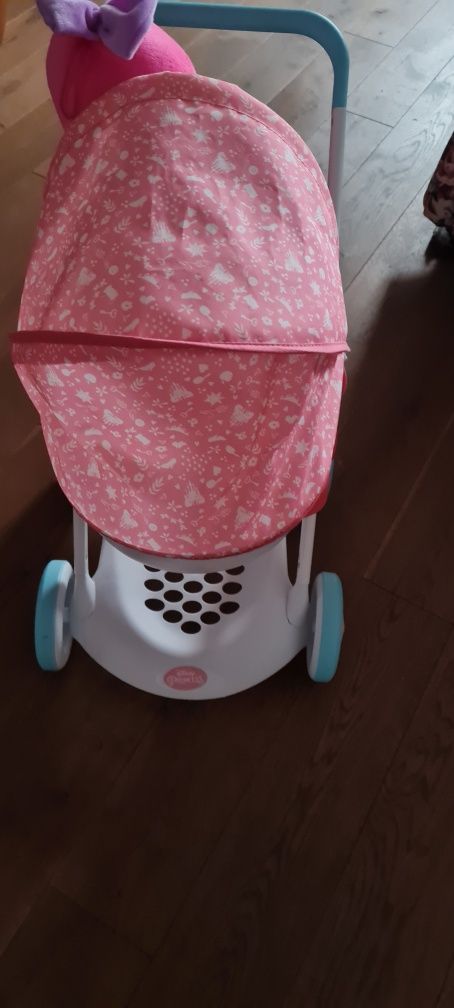 Głęboki wózek Pastel Princess Disneya Smoby