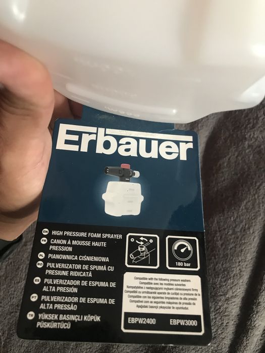 Nowa Pianownica do myjki ciśnieniowej Erbauer