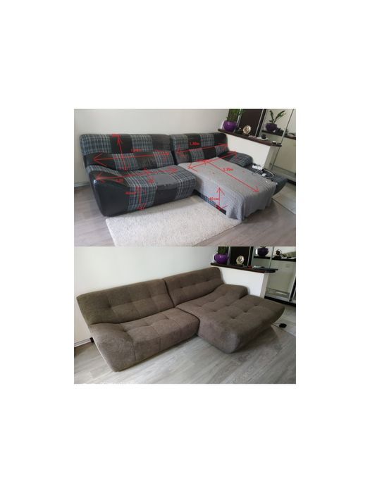 Перетяжка мягкой мебели