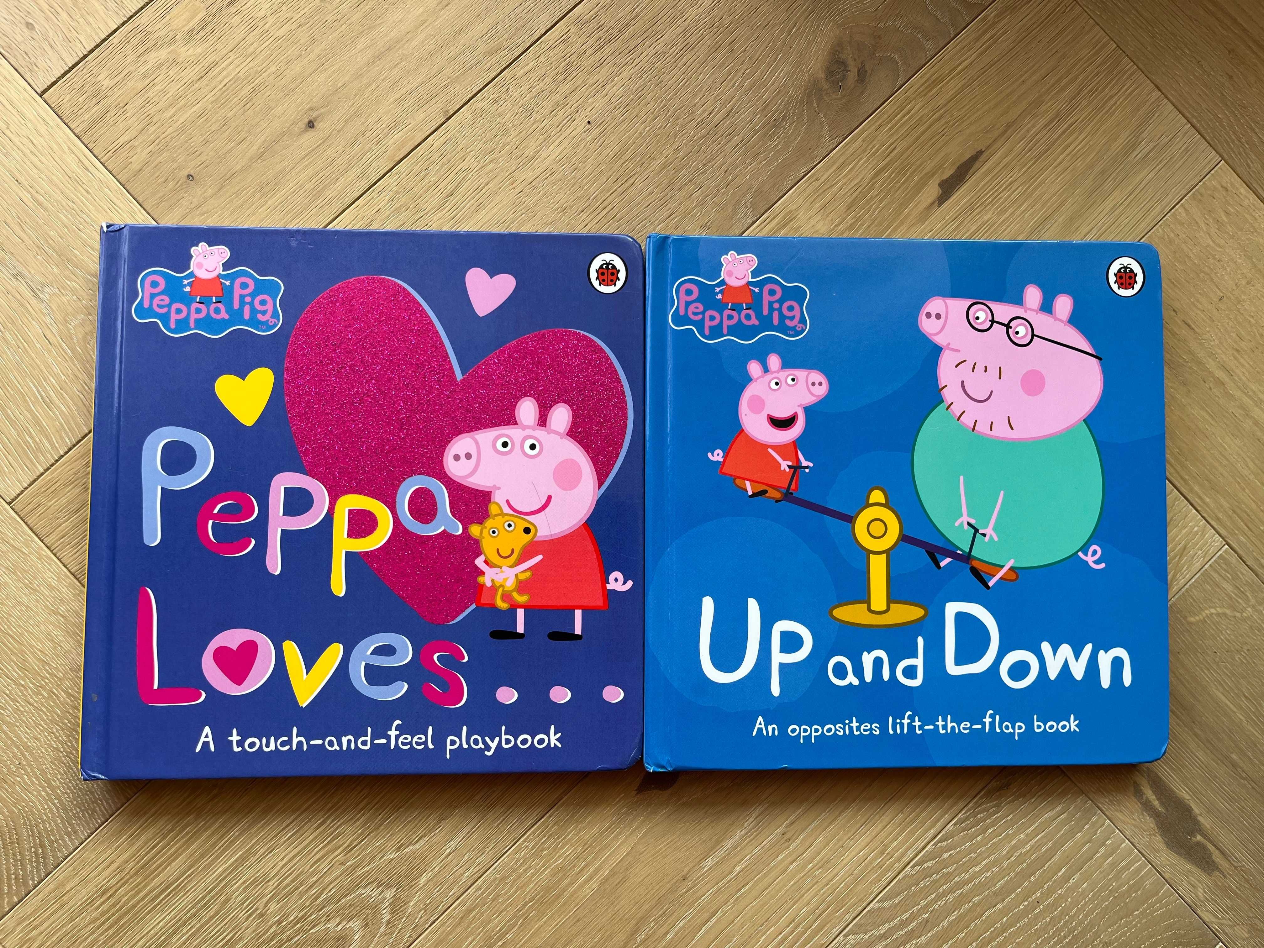 OKAZJA!!! Zestaw 2 książek świnka Peppa pig po angielsku