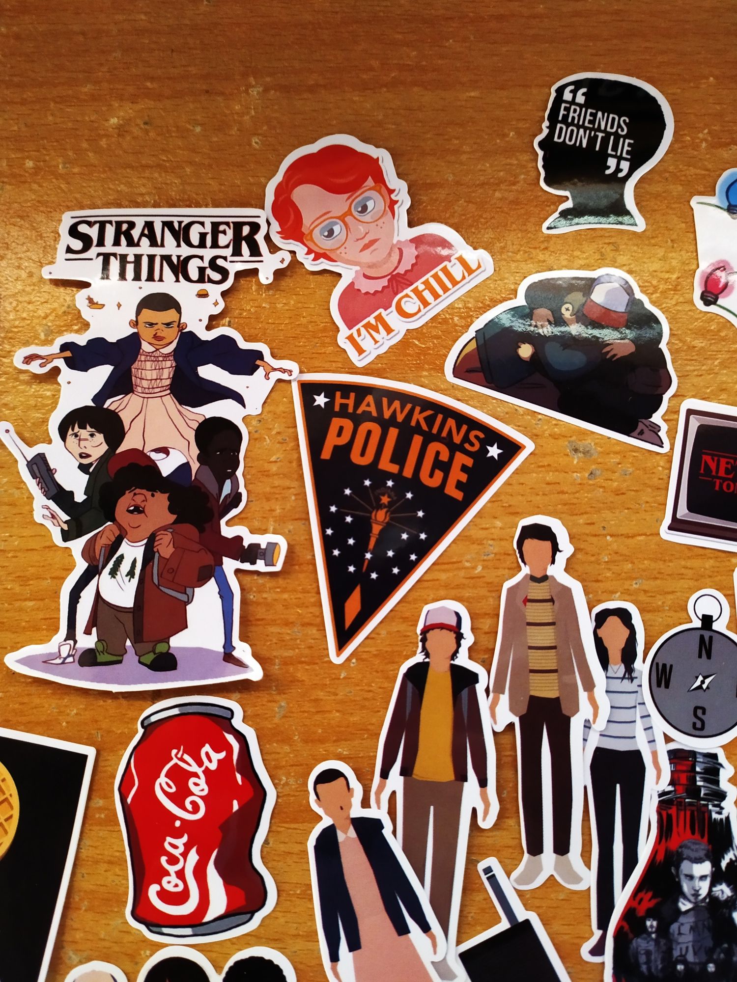 Stickers/Autocolantes de Stranger Things