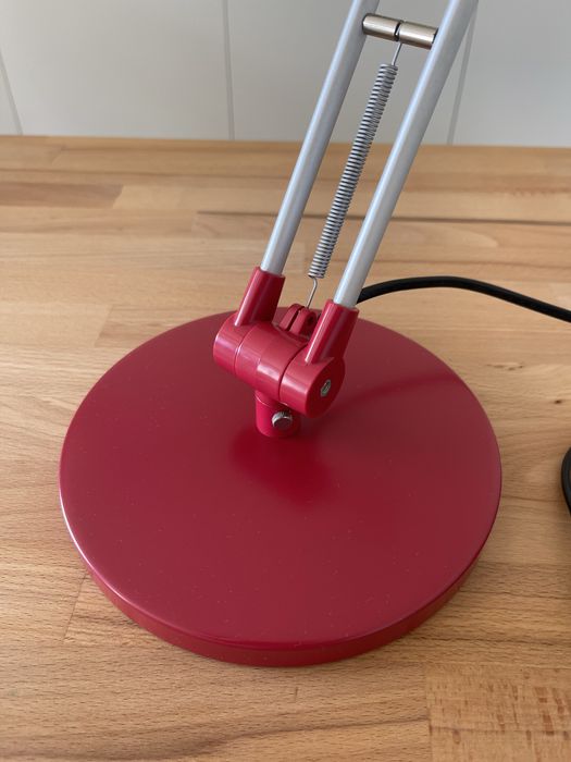 Candeeiro escritorio IKEA vermelho/ encarnado