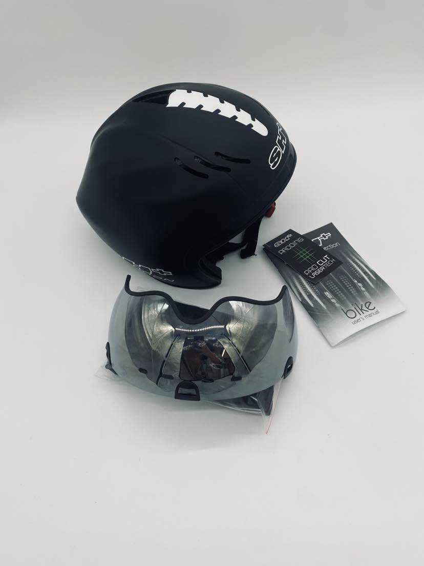 Kask rowerowy SH+ TriAghon XS/S aerodynamiczny - triathlon, czasówka