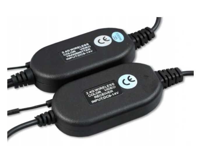 Bezprzewodowy moduł kamery cofania odbiornik nadajnik 12v RCA