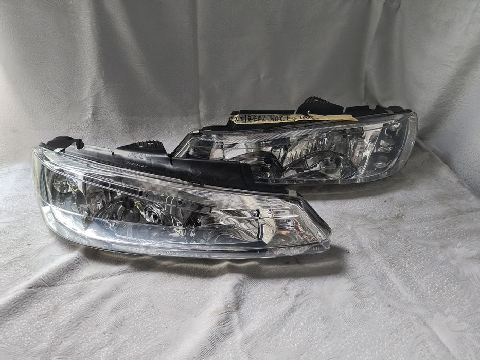 Lampa lewa i prawa komplet Peugeot 406 Europa komplet lamp