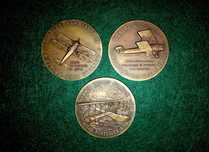 Medalhas Bronze AVIOES usados Forca Aerea Portuguesa