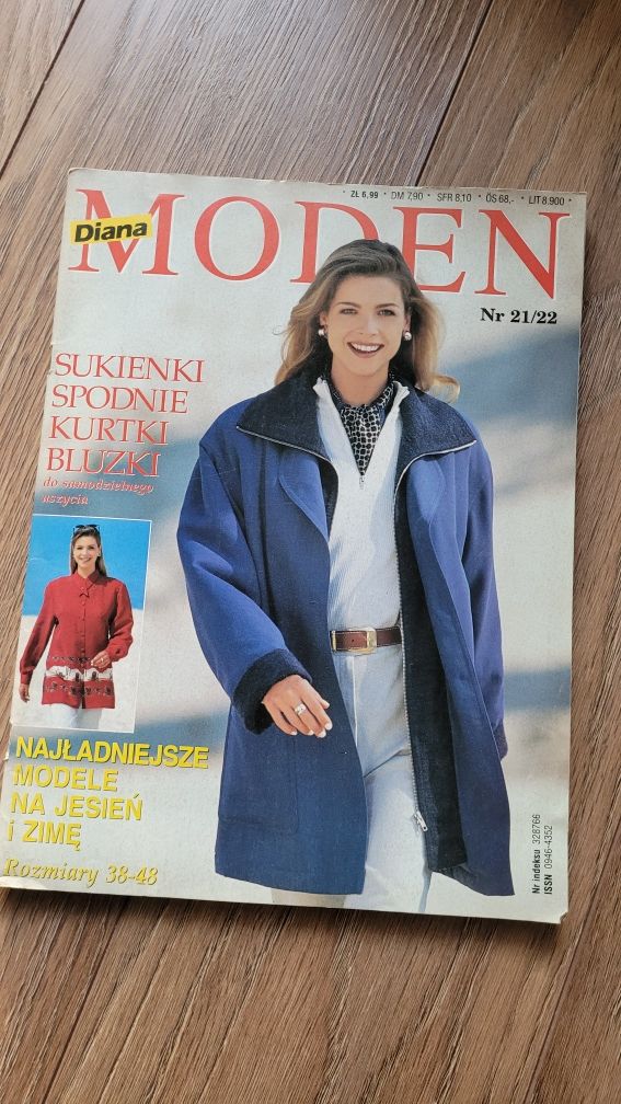 Diana Moden magazyn z wykrojami