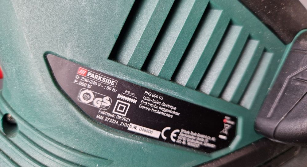 НОВИЙ сетевой кусторез GERMAN Parkside PHS 600/кущоріз/тример/мережеви