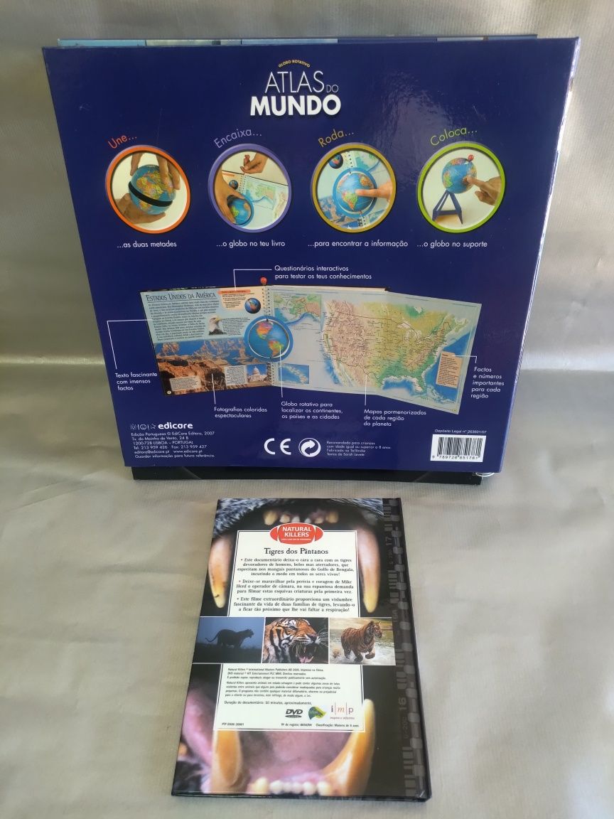 Atlas do Mundo com oferta DVD