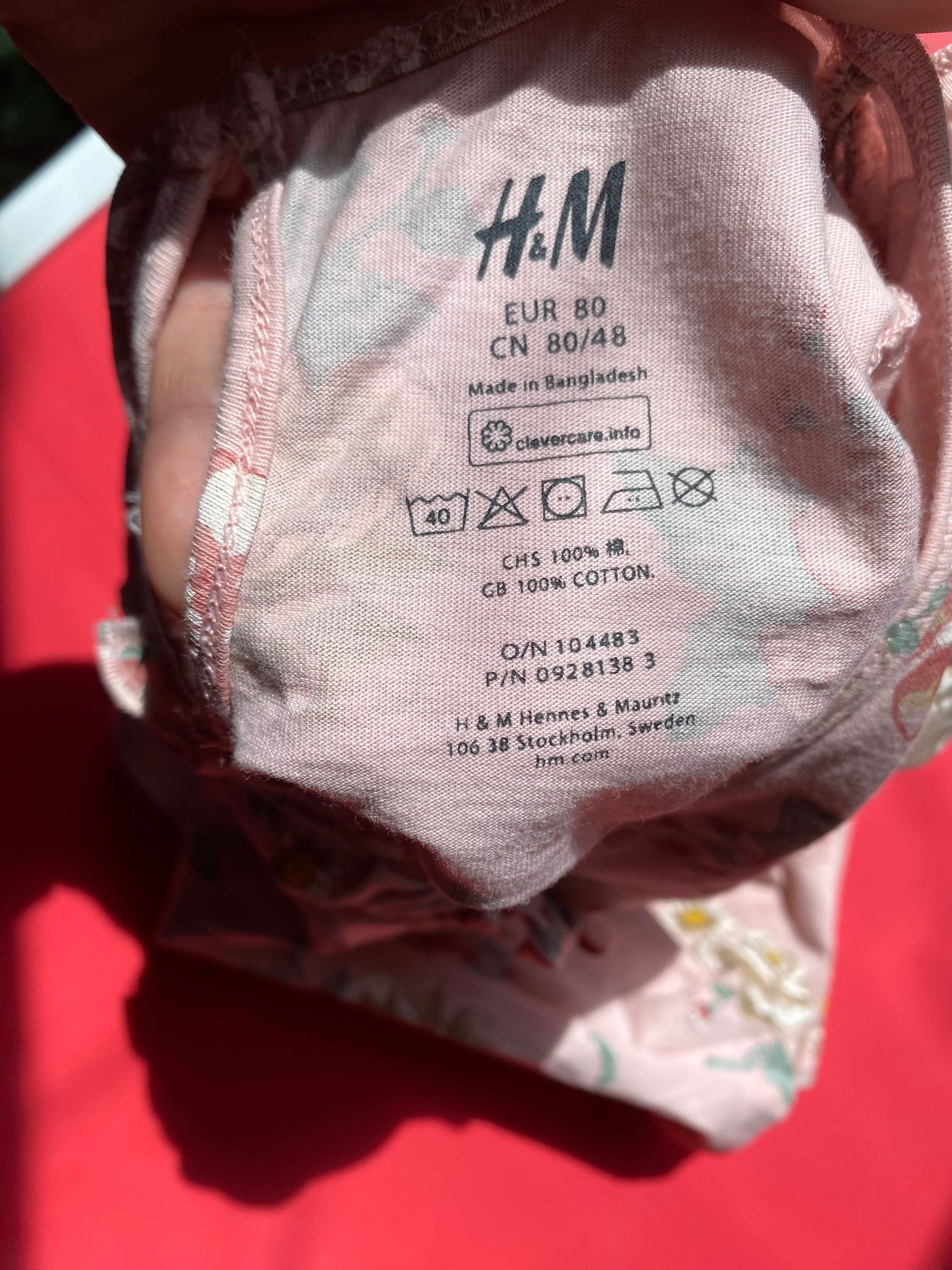 Сарафан платье для девочек, летние платье, H&M, размер 80