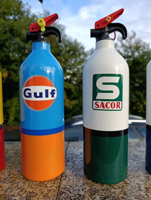 Extintores decorativos 1kg pó ABC