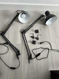 Dwie lampy biurkowe Ikea TERTIAL ciemnoszary/czarne