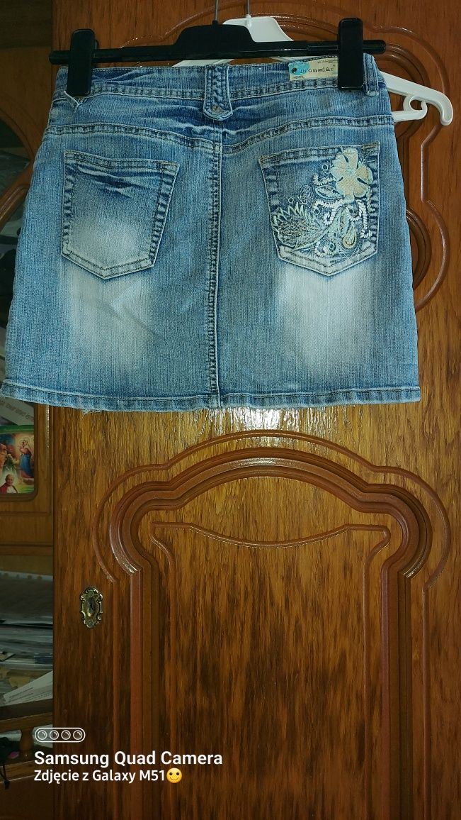 Spódnica jeansowa Dromedar S.