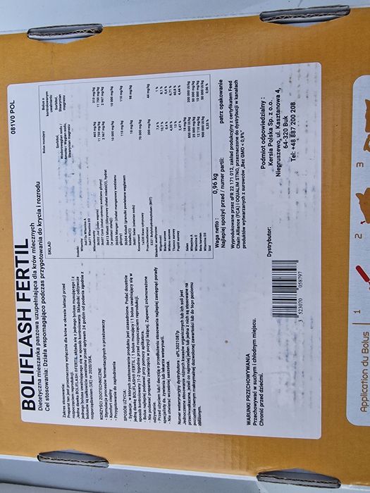 Bolus wapno Calcium, fosfor, bolus Fertil rozrodowy, Kersia okazja