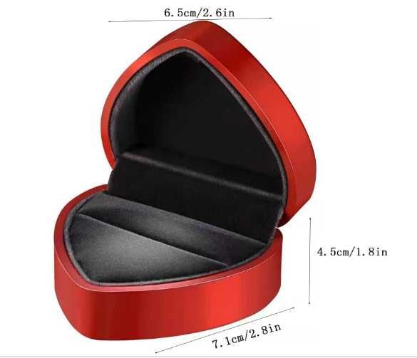 Pudełko Na Obrączki, Kształt Serca