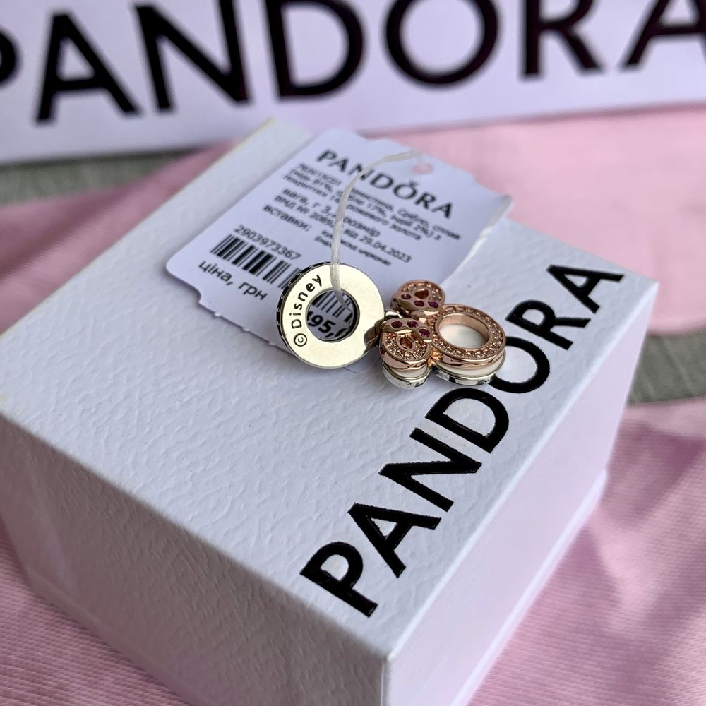 Шарм Пандора намистина, підвіска кліпса шарм pandora оригінал