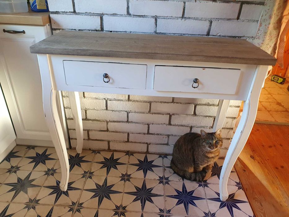 Stolik komoda biurko toaletka shabby chic styl vintage