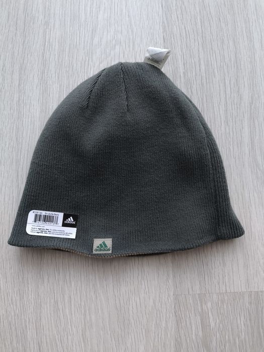 Czapka Adidas męska, zimowa, beżowa , USA.