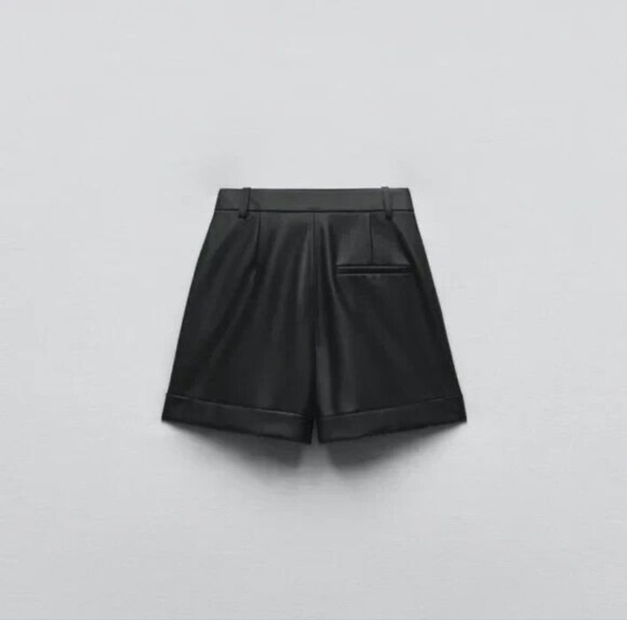 Шкіряні шорти Zara
