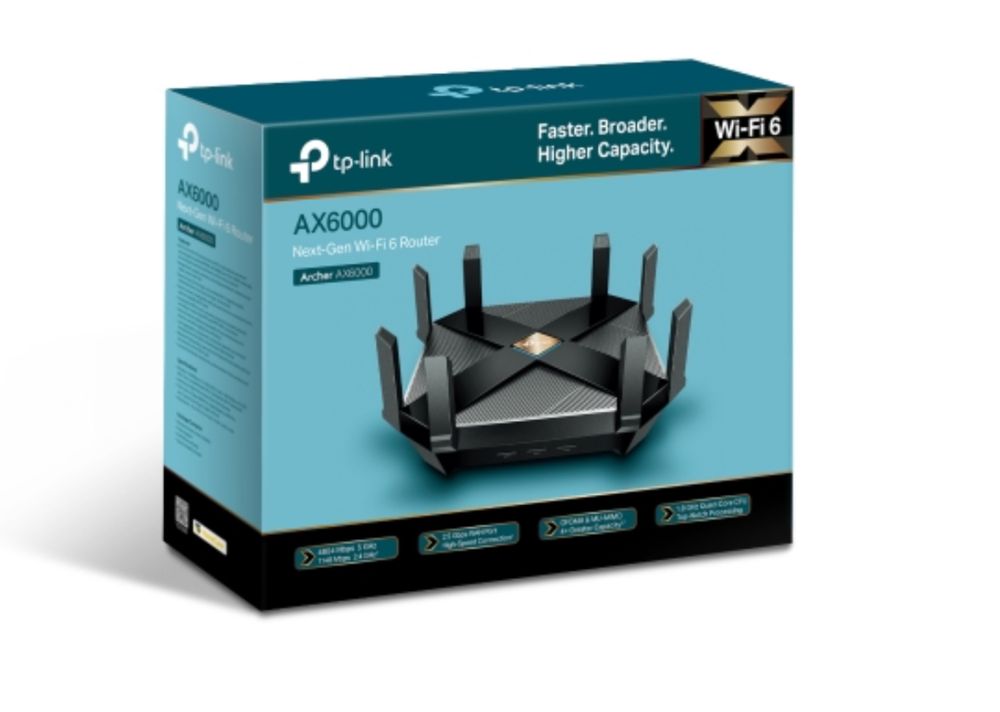WIFI роутер TP Link Archer AX6000